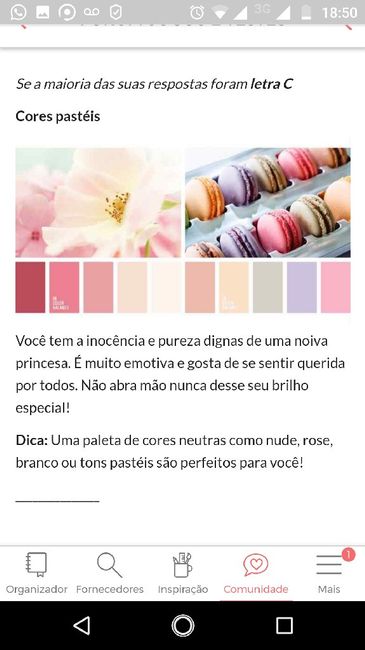  As cores do meu casamento segundo a minha personalidade! - 8