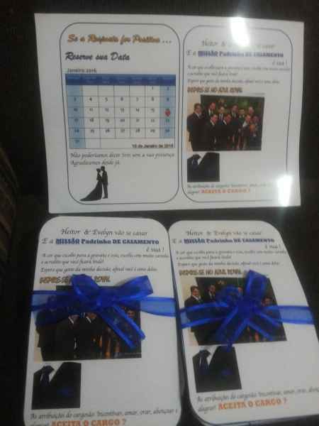 Que tal esses convites? - 1