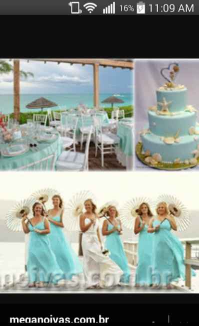 Decoração Azul tiffany
