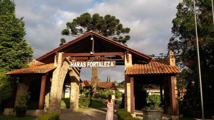 entrada do haras