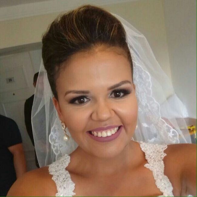 Meu teste de cabelo e maquiagem - #vemver - 1