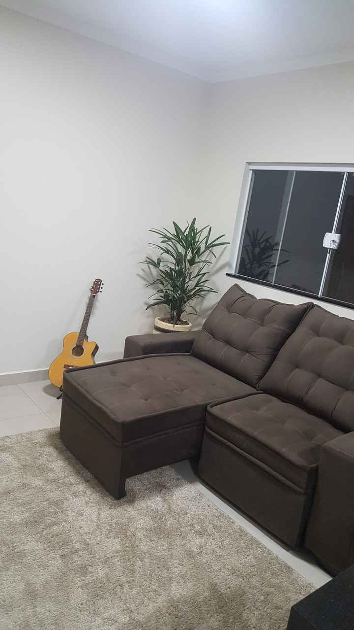 Encantada com minha sala