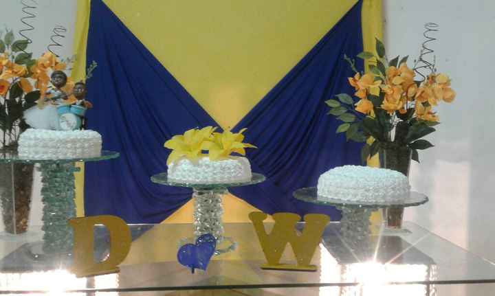 Bolo de casamento - 1