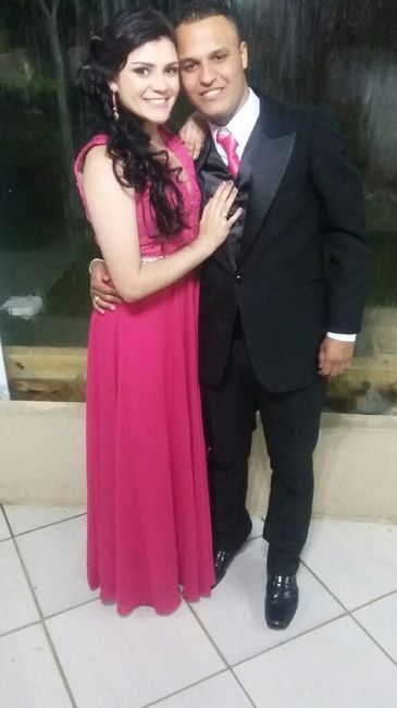 Trajes dos padrinhos e madrinhas - 1