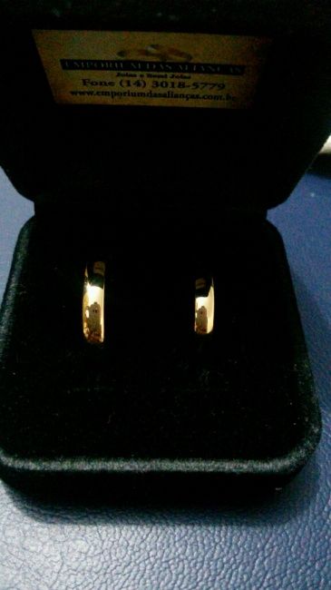 Minhas alianças  *--* - 1