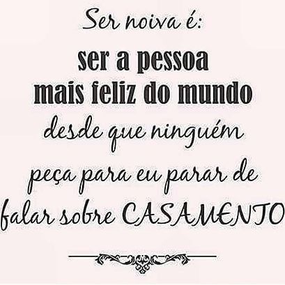 falando de casamento