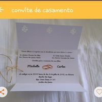 Esse convite de casamento.  precisa de envelope? - 2