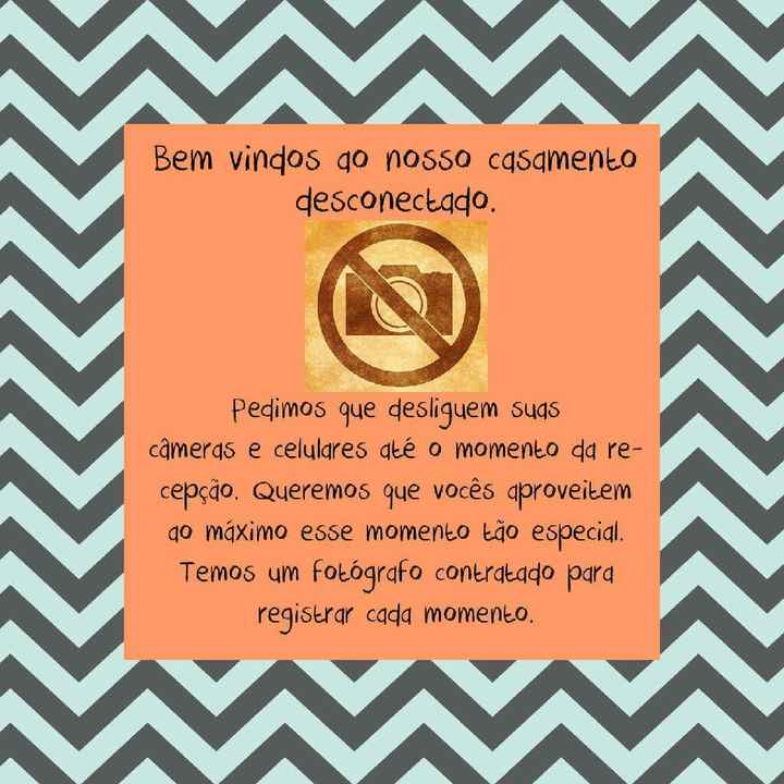 Como evitar flashes indesejados durante a cerimônia? - 3