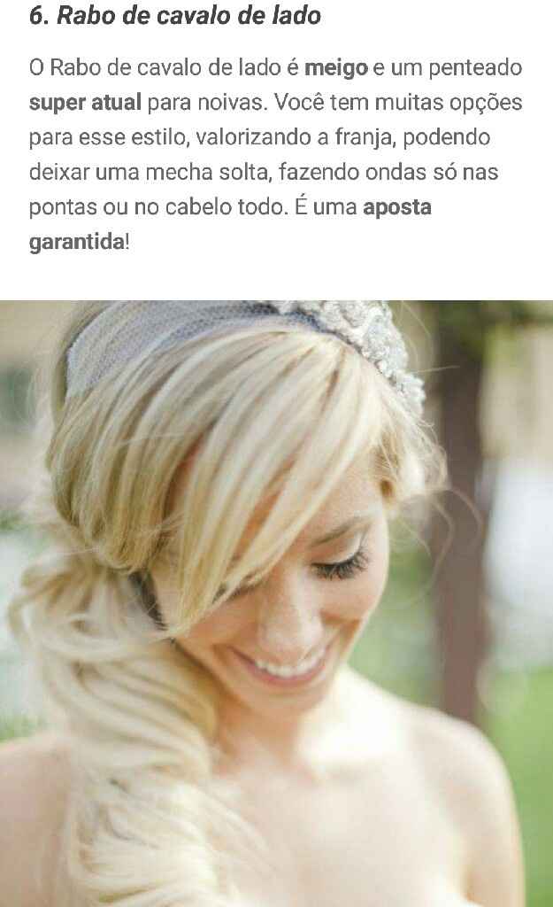 Rabo de cavalo para noivas: 9 variações de penteados modernos, elegantes e casuais! - 12