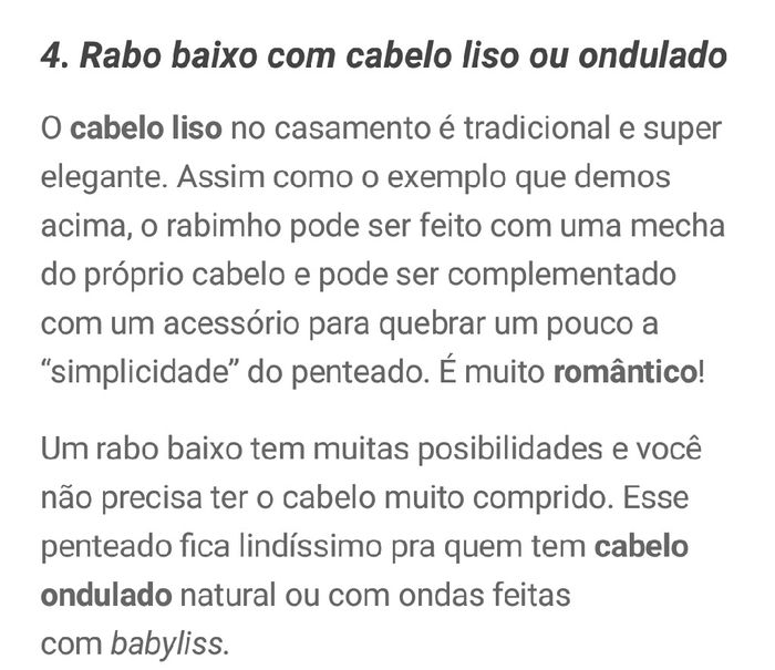Rabo de cavalo para noivas: 9 variações de penteados modernos, elegantes e casuais! - 7