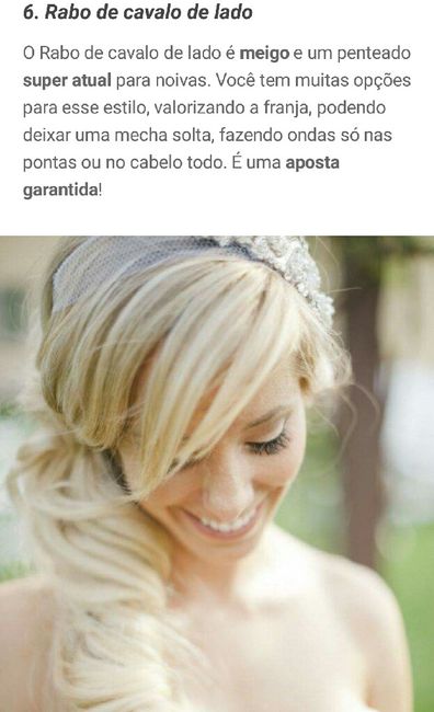 Rabo de cavalo para noivas: 9 variações de penteados modernos, elegantes e casuais! - 12
