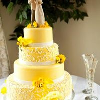 Meninas alguém tem inspiração para casamento amarelo a noite nada muito cheguei - 1