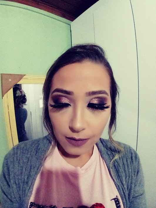 Minha Make. ficou parecido as duas mais sao um pouco diferentes...