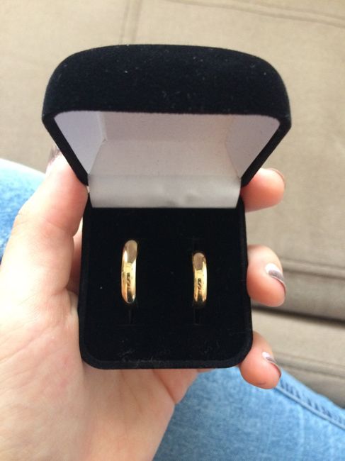  Alianças compradas 😍❤️ - 2