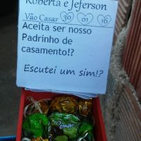 Convite dos padrinho #vem ver... - 2