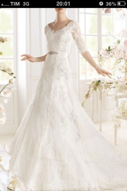 Vestido escolhido. Foto! - 1