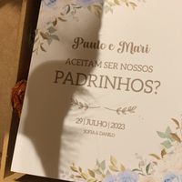 Caixa de convite de padrinhos - 3