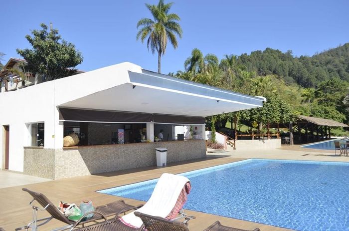 O Sitio Guarany Eco Resort em que ficamos 