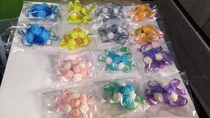 Corsages que eu mesma fiz 😍❤️❤️ - 1
