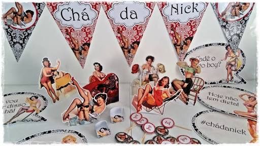 Inspirações para chá de lingerie pin up!! #vemveeeer - 2