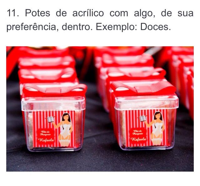 Inspirações para chá de lingerie pin up!! #vemveeeer - 9