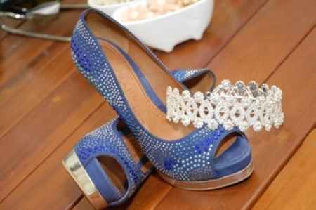 Sapato azul