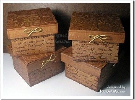 CAIXINHAS DE MDF