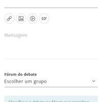 Novo botão para inserir GIFs nos debates! - 1