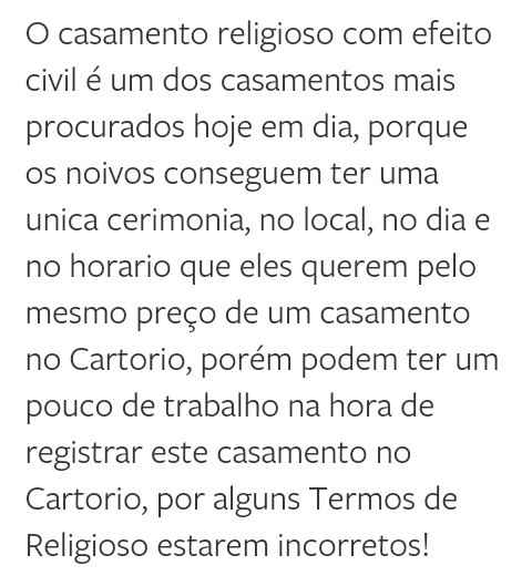 Casamento religioso com efeito civil? - 4