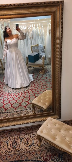 Vestido de noiva plusbsize alfaiataria - 1