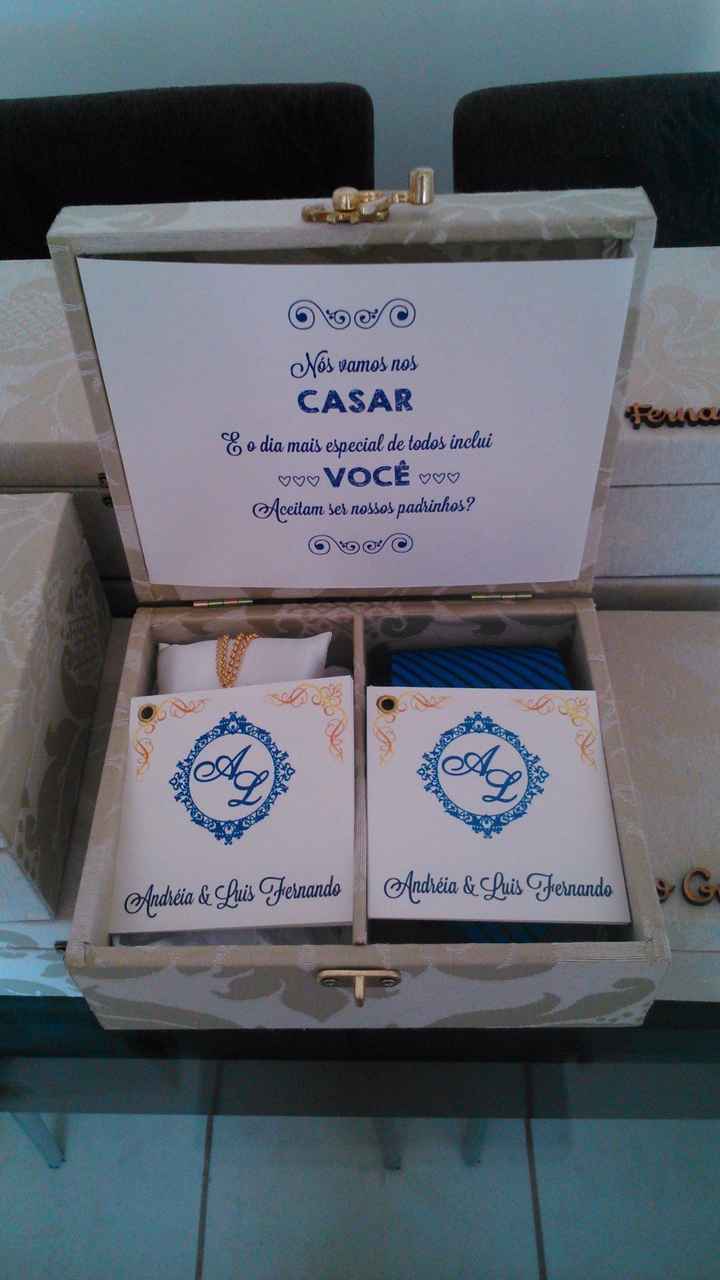 Caixinhas Padrinhos