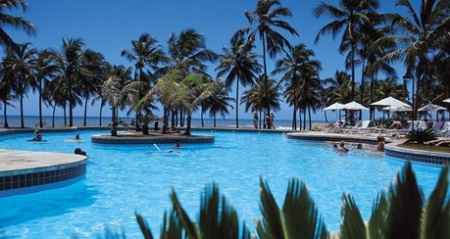 Lua de mel em resort