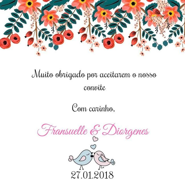 Manual dos Padrinhos - Agradecimento