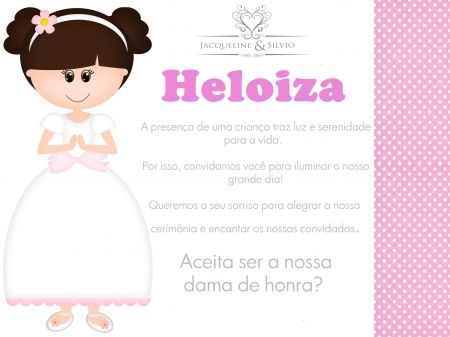 Convite da Daminha 