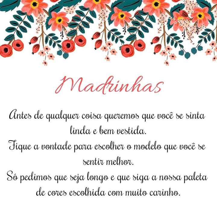 Madrinhas!