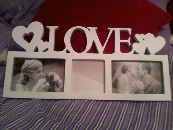 Porta retrato Love