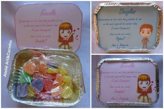 Vai  ficar assim quando eu terminar, so que vou varia os doces e gulosemas.