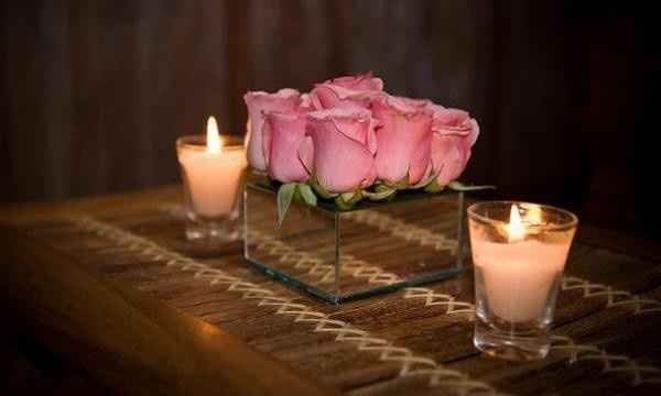 Velas no casamento 