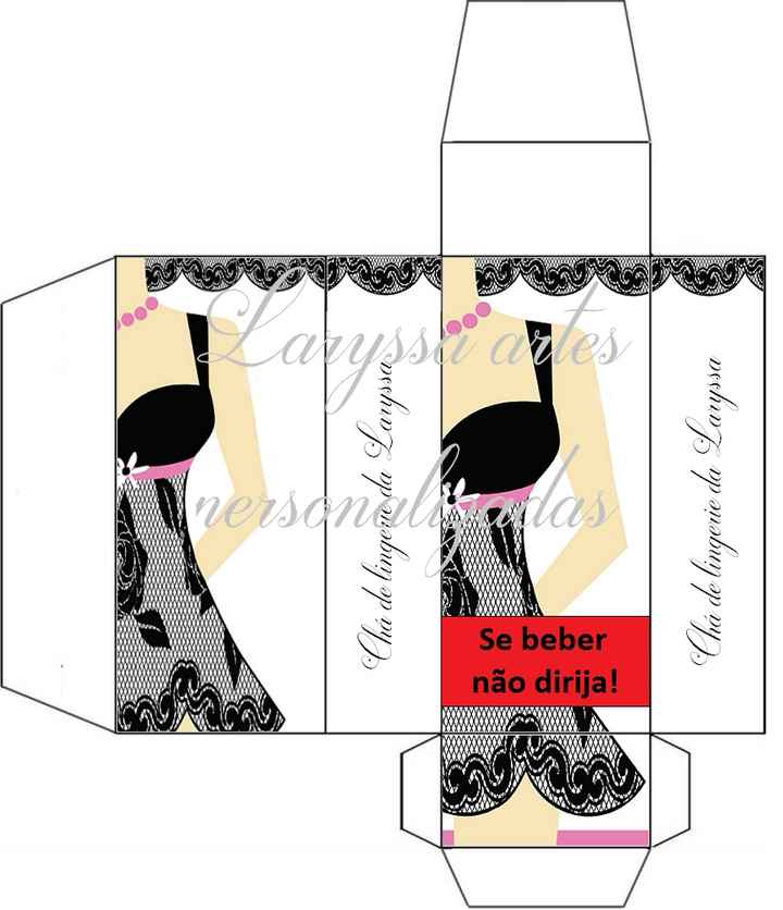 Para o meu chá de lingerie 
