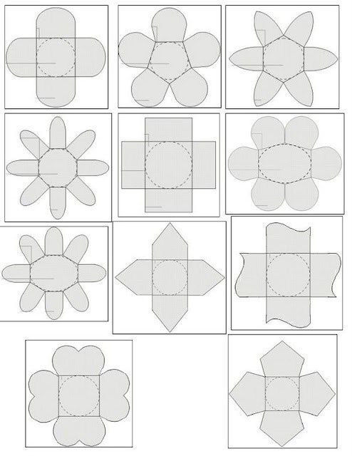 Moldes para forminhas