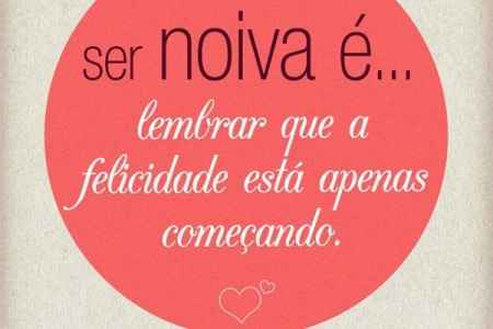 ser noiva é