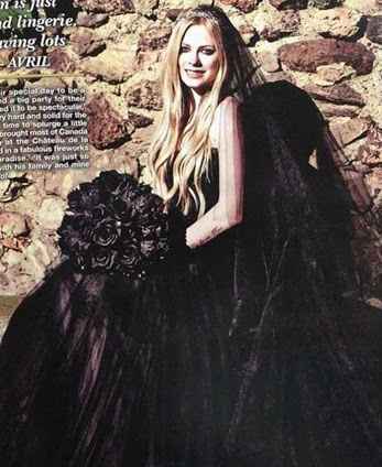 Vestido de noiva preto - 1