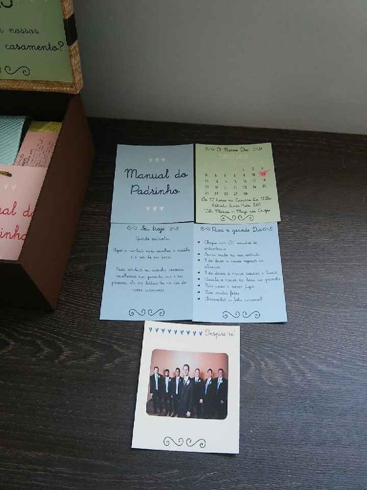 Detalhes do meu casamento: convite padrinhos - 4