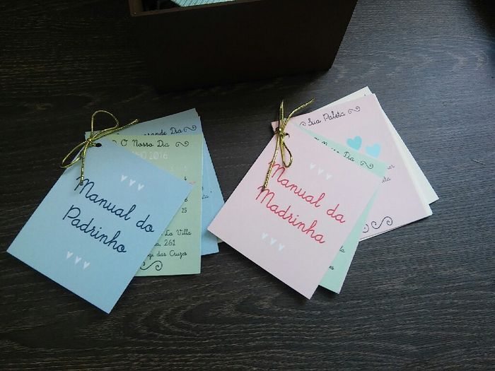 Detalhes do meu casamento: convite padrinhos - 3