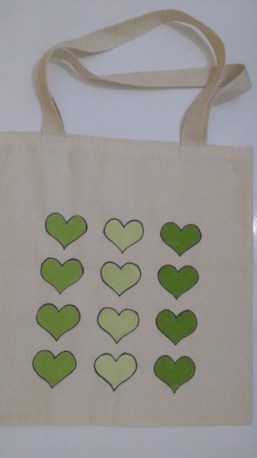 Todas com tons de verde