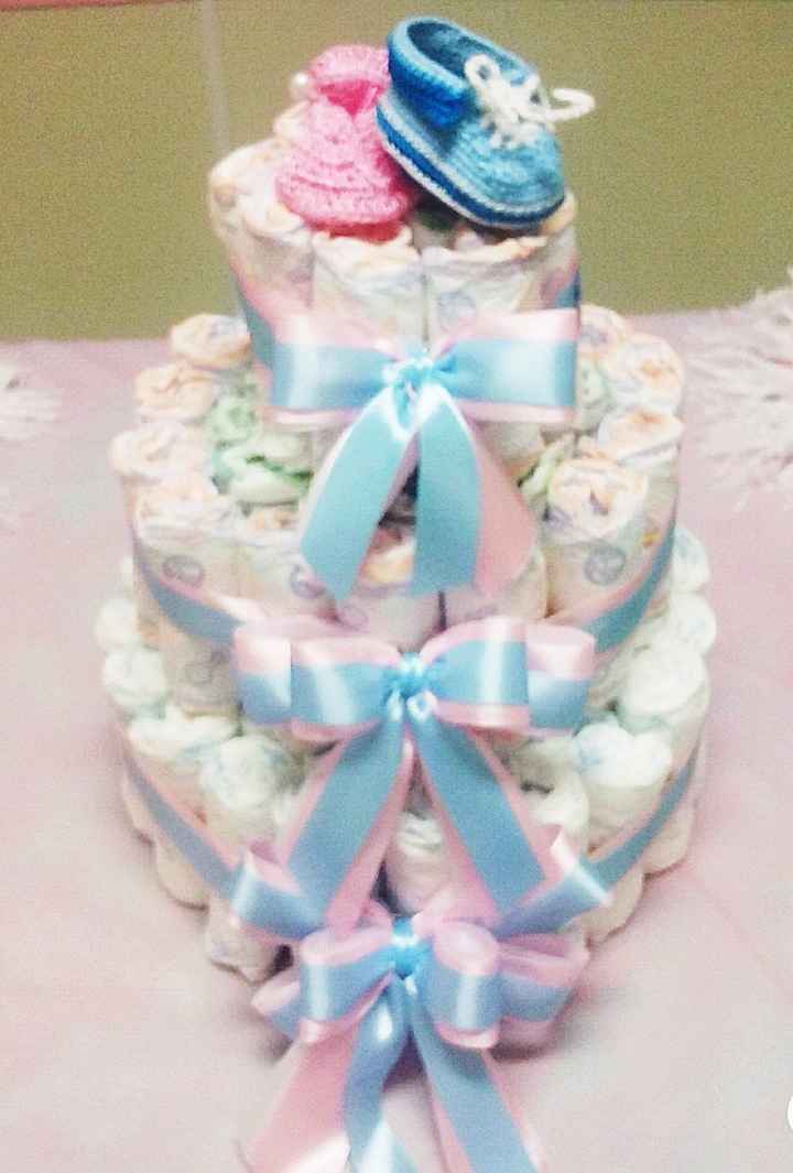 Bolo de fraldas