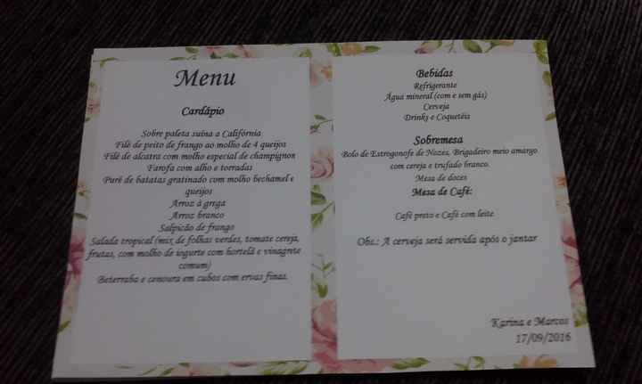 Menus