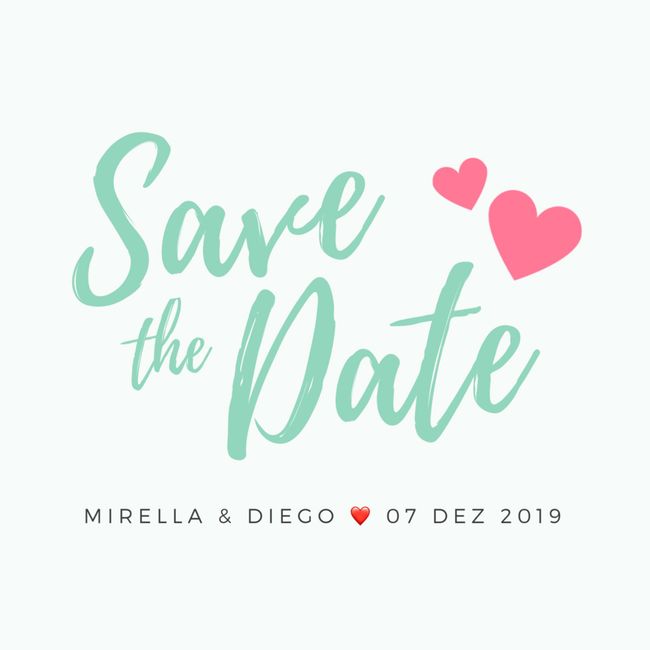 Save the date - 1