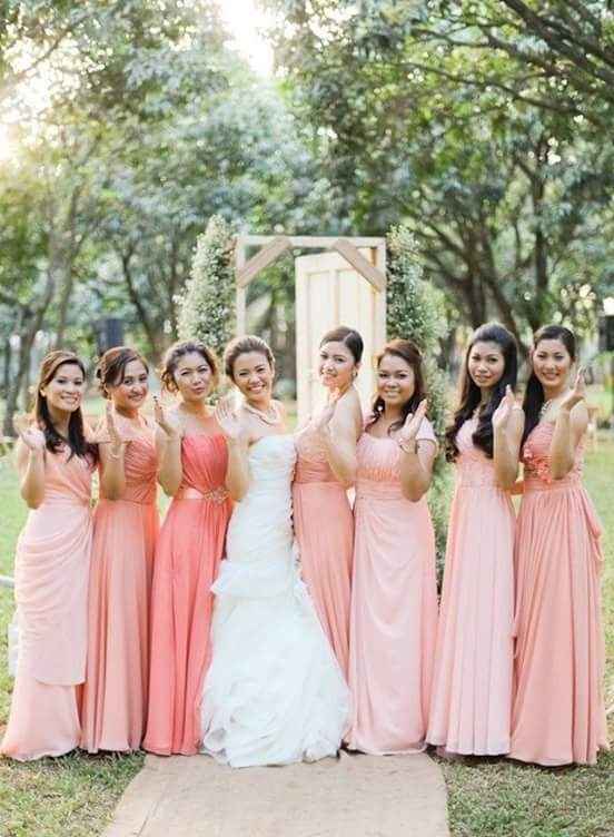 Vestidos das madrinhas - 2