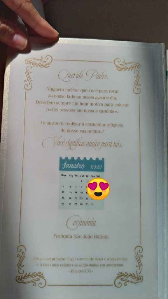 Caixa convite do padre - 2